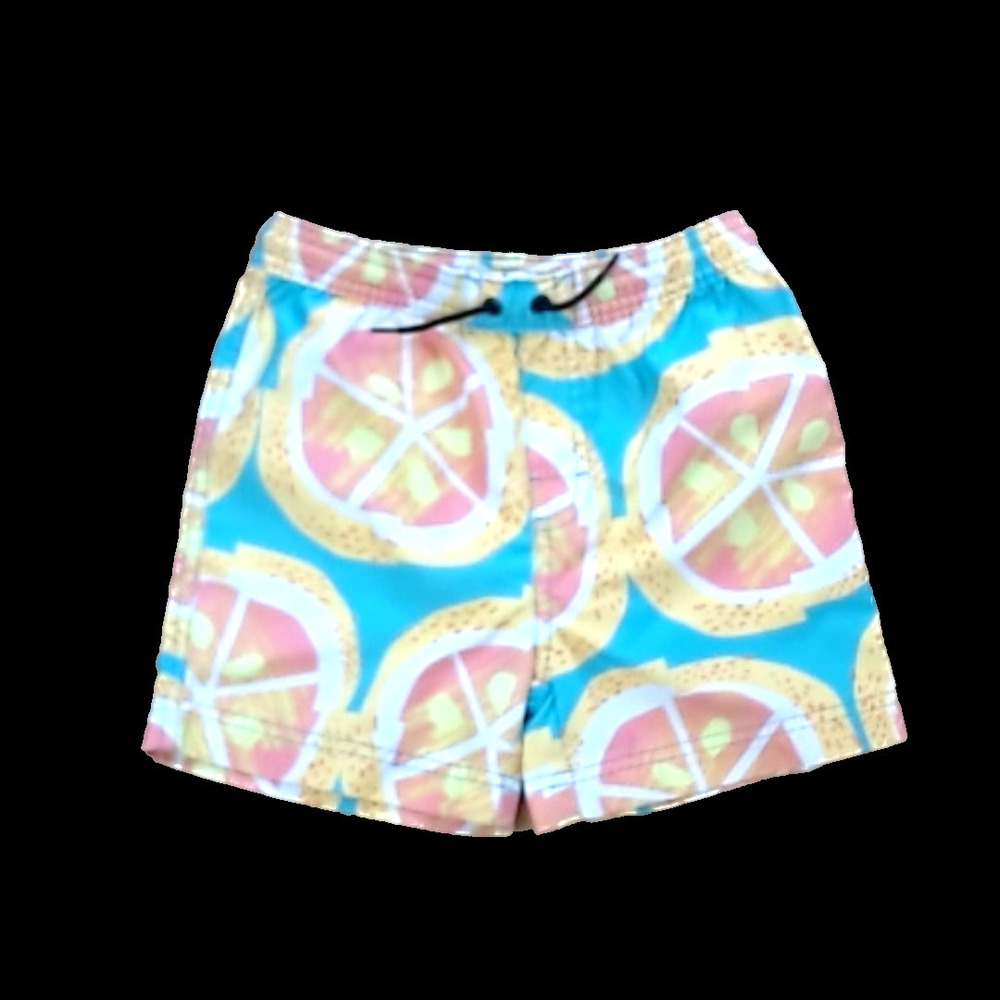Tea Collection Boys Green | Grapefruits Trunks size: 4T